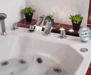 Quality Pool & Spa of Moorhead, Minnesota can repair your jetted bathtub.